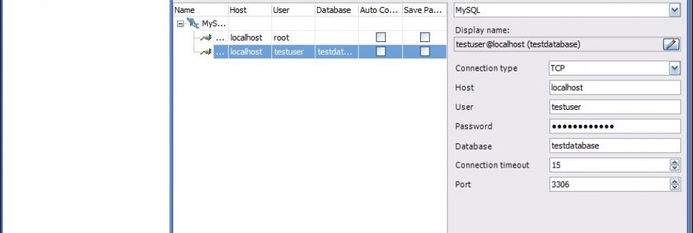 TOAD database tool